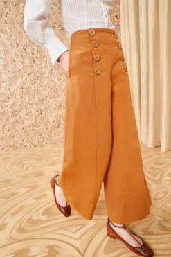 Hot Ulla Johnson Polina Pant Chamomile