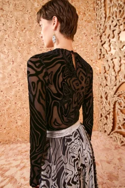 Cheap Ulla Johnson Quinn Blouse Noir