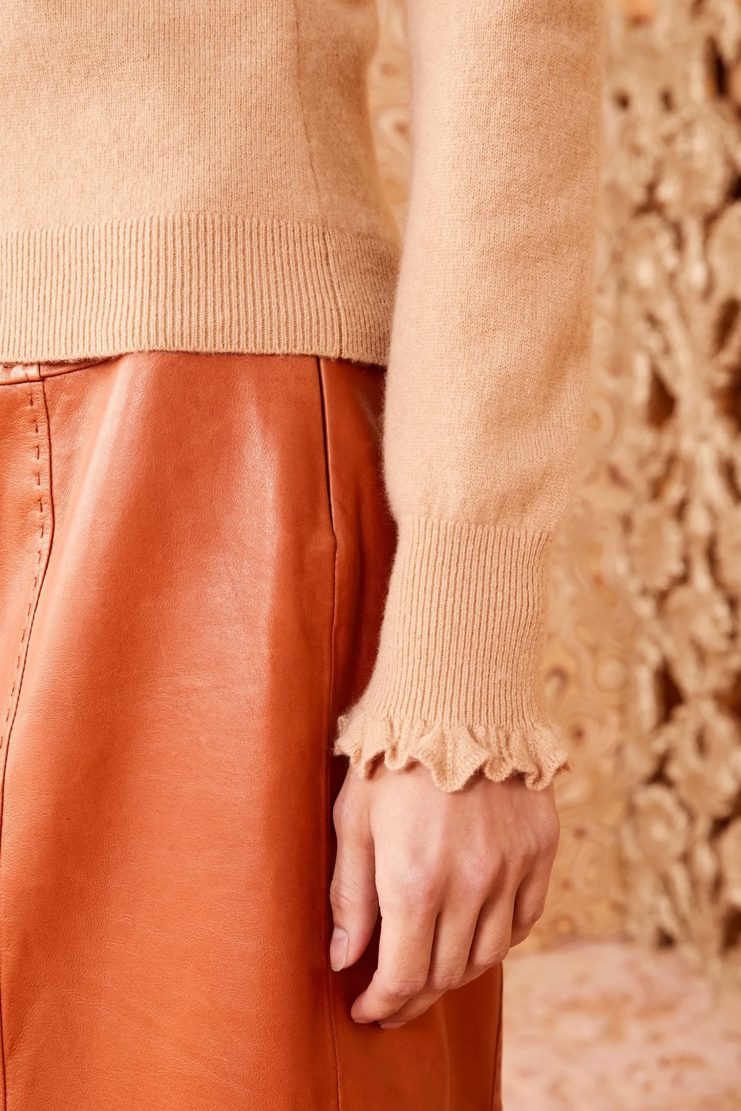 Outlet Ulla Johnson Reese Top Camel