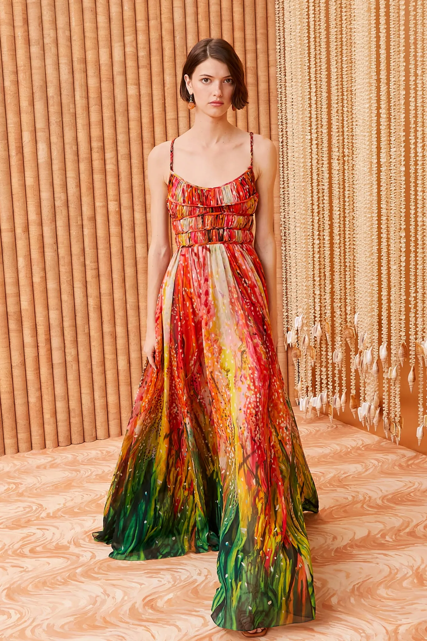 Online Ulla Johnson Rosie Gown Cherry In Lace