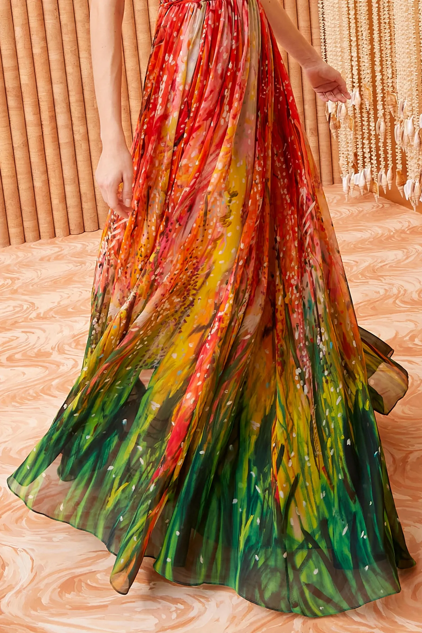 Online Ulla Johnson Rosie Gown Cherry In Lace