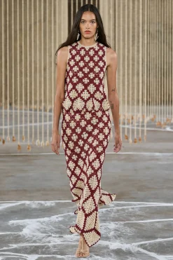 Best Sale Ulla Johnson Summer Skirt Claret