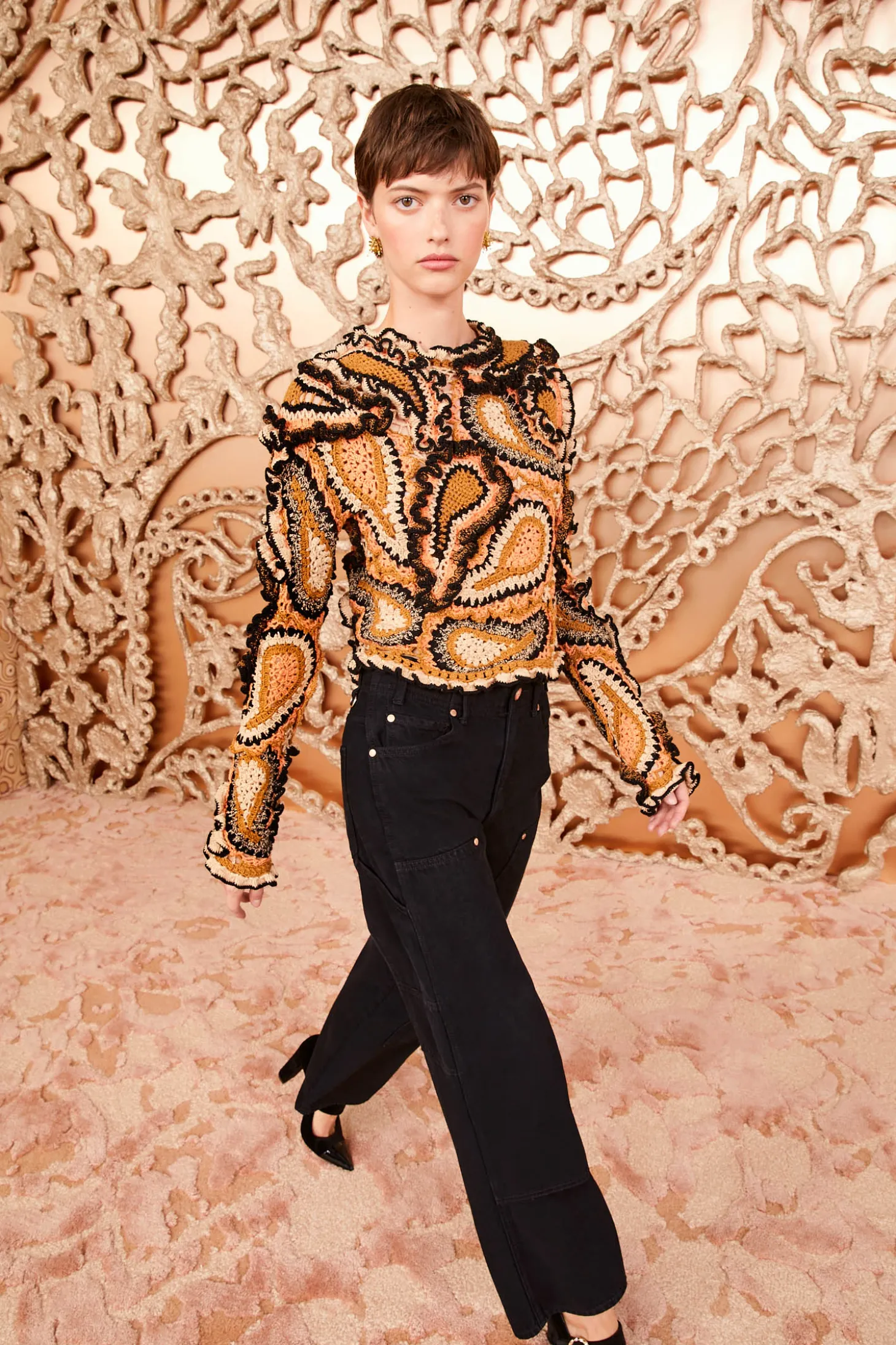 Fashion Ulla Johnson Sunara Pullover Anemone