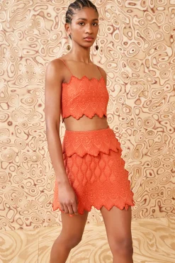 Cheap Ulla Johnson Taryn Skirt Saffron