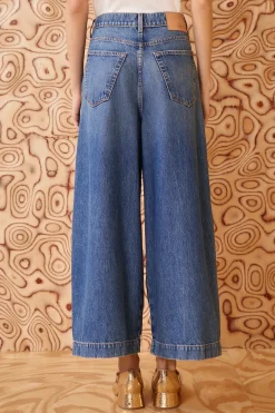 Cheap Ulla Johnson The April Jean Danube Medium Indigo Wash