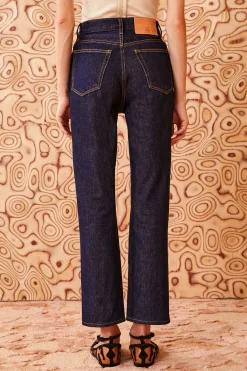 Best Sale Ulla Johnson The Cropped Agnes Jean Tigris Rigid Wash