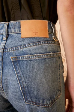 New Ulla Johnson The Daphne Jean Danube Medium Indigo Wash