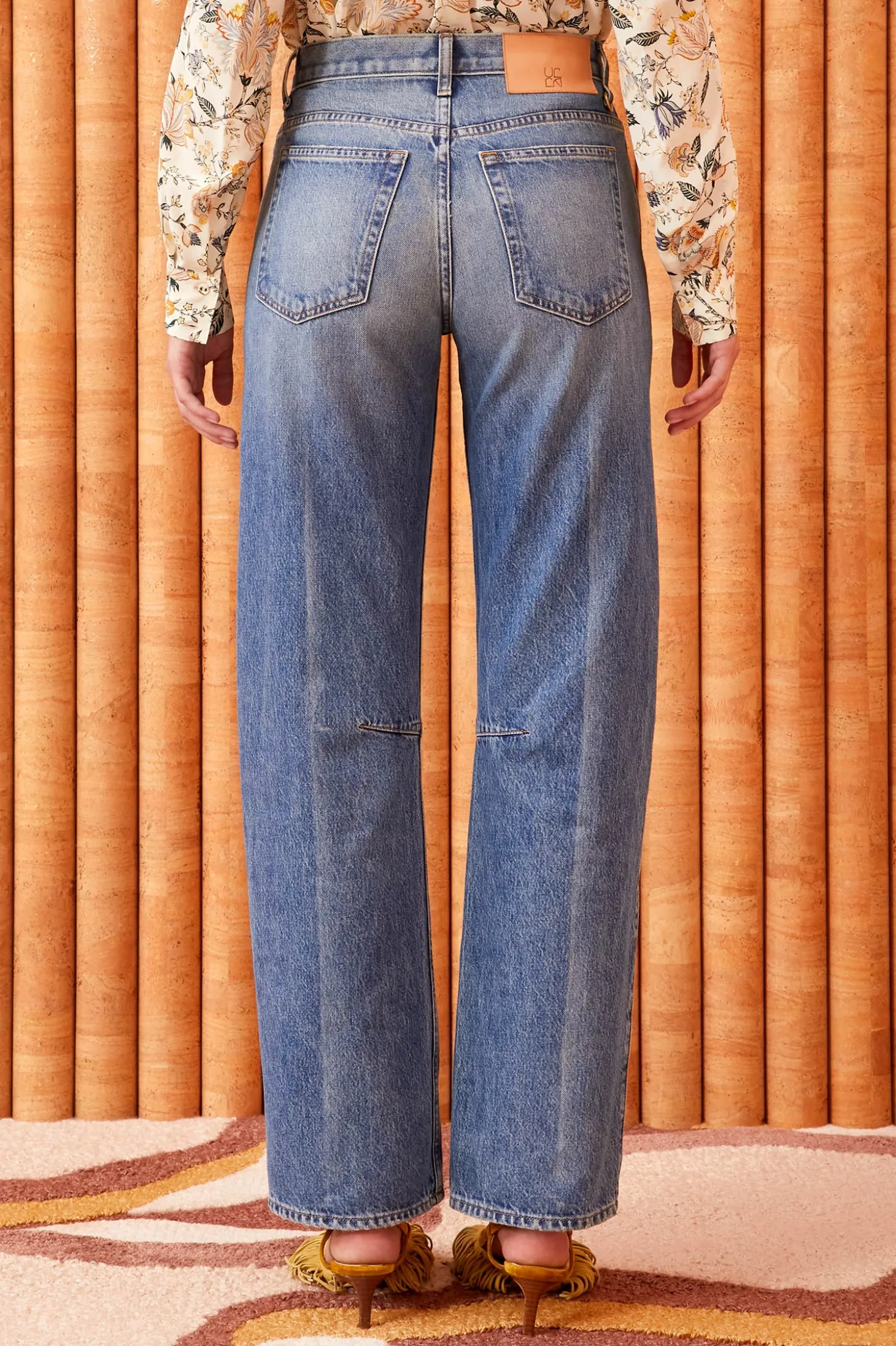 Outlet Ulla Johnson The Esme Jean Danube Medium Indigo Wash