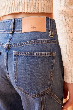 Cheap Ulla Johnson The Olympia Jean Danube Medium Indigo Wash