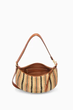 Outlet Ulla Johnson Twyla Small Hobo Desert Stripe