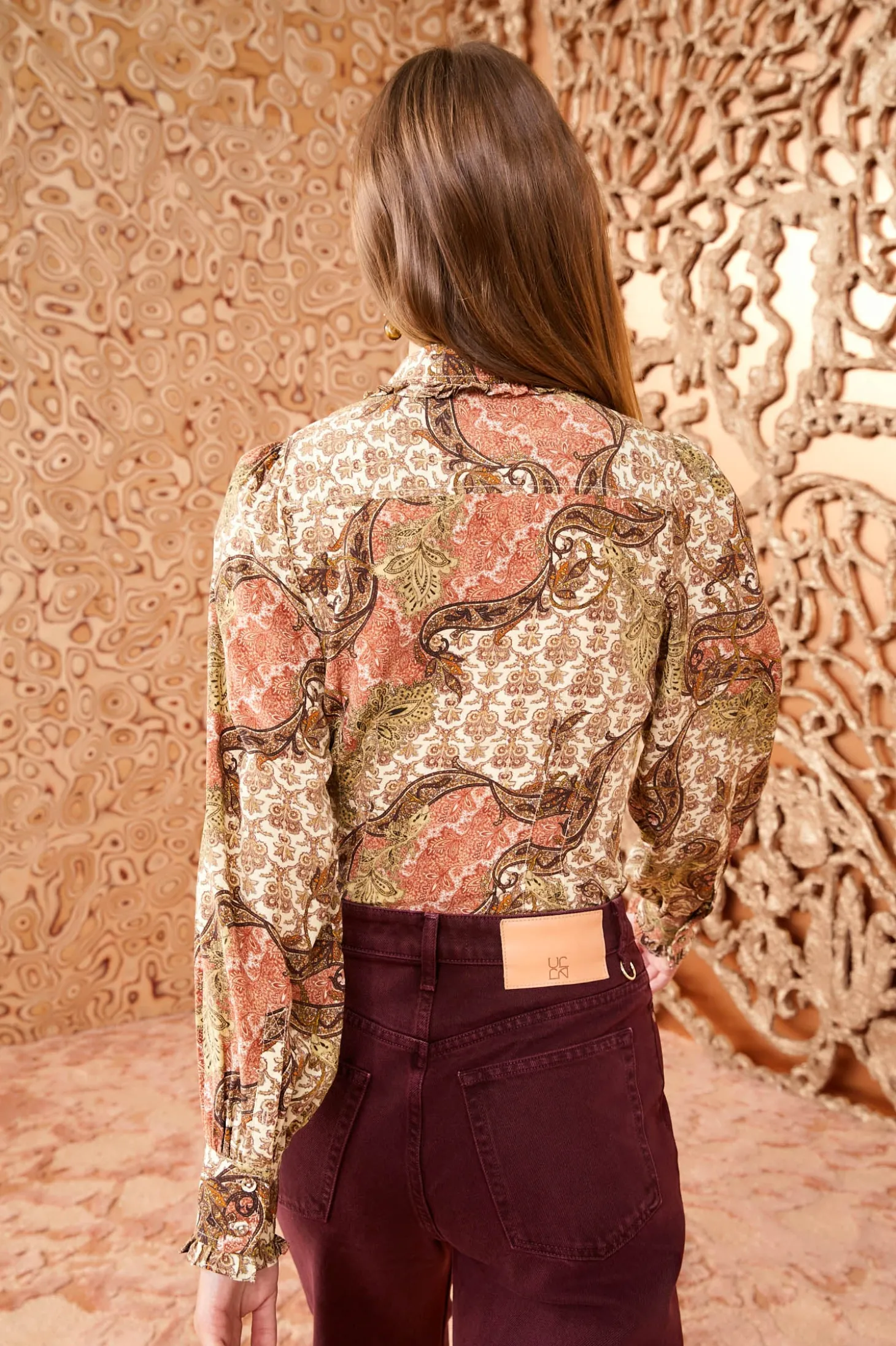 Best Sale Ulla Johnson Vedra Blouse Aura