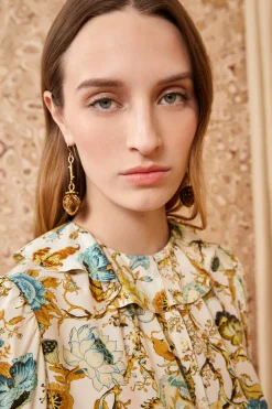 New Ulla Johnson Veron Blouse Flora