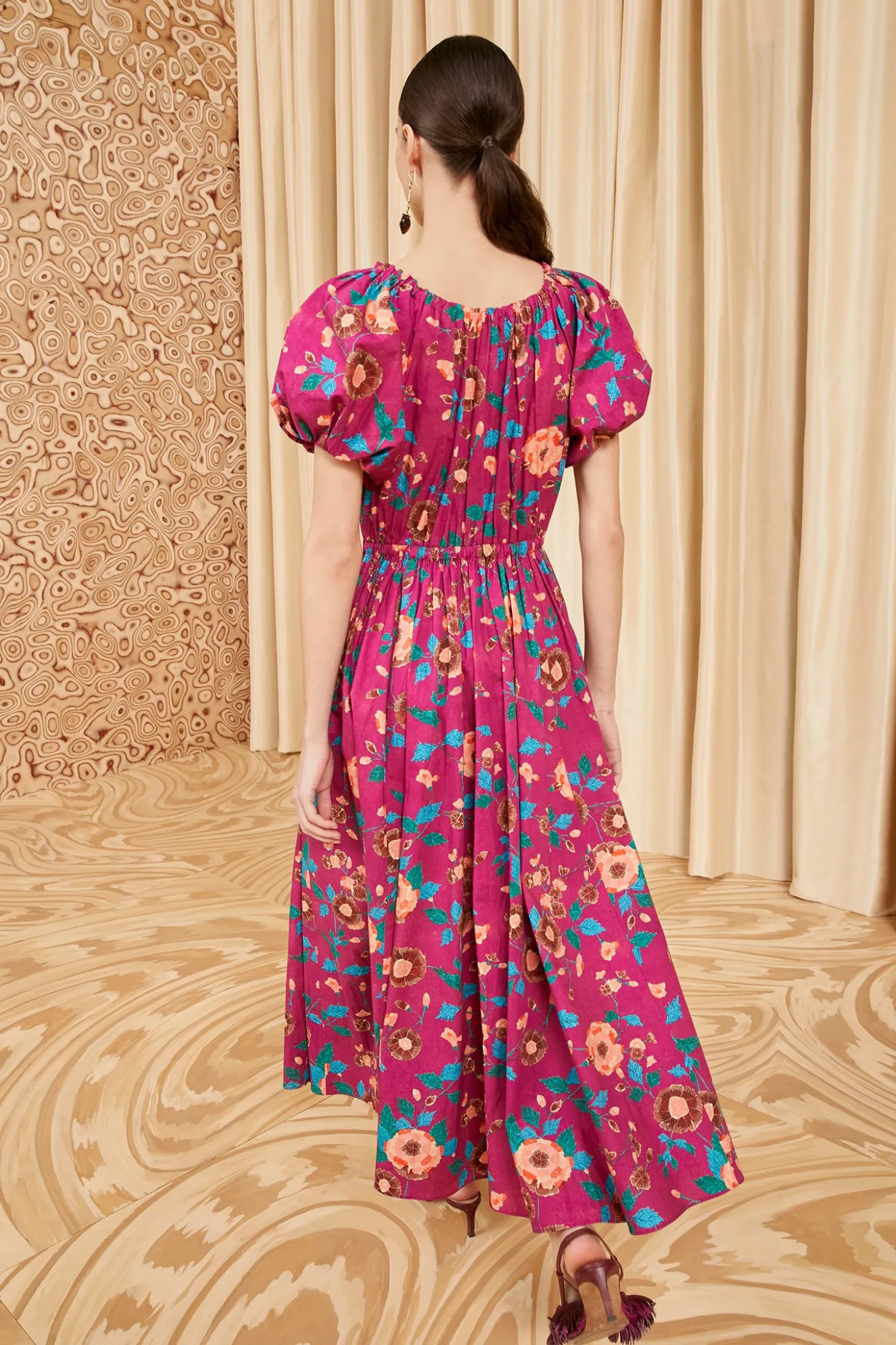 Cheap Ulla Johnson Vika Dress Ruby Flora