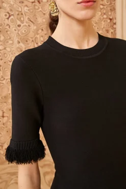 Sale Ulla Johnson Vittoria Dress Onyx