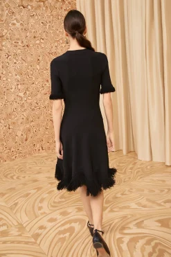 Sale Ulla Johnson Vittoria Dress Onyx